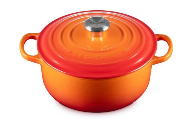 Afbeelding voor Le Creuset braadpan - cocotte 20cm, 2,4L oranje