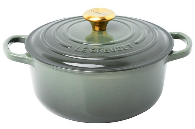 Afbeelding voor Le Creuset Signature 21177201734441 Thyme, braadpan/cocotte, 20 cm, 2,4L