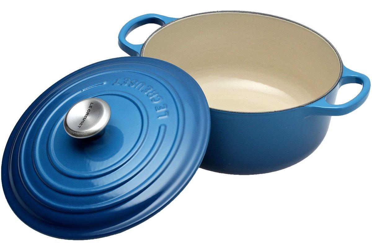 Le Creuset casserole-cocotte 20cm, 2,4 l blue | Advantageously