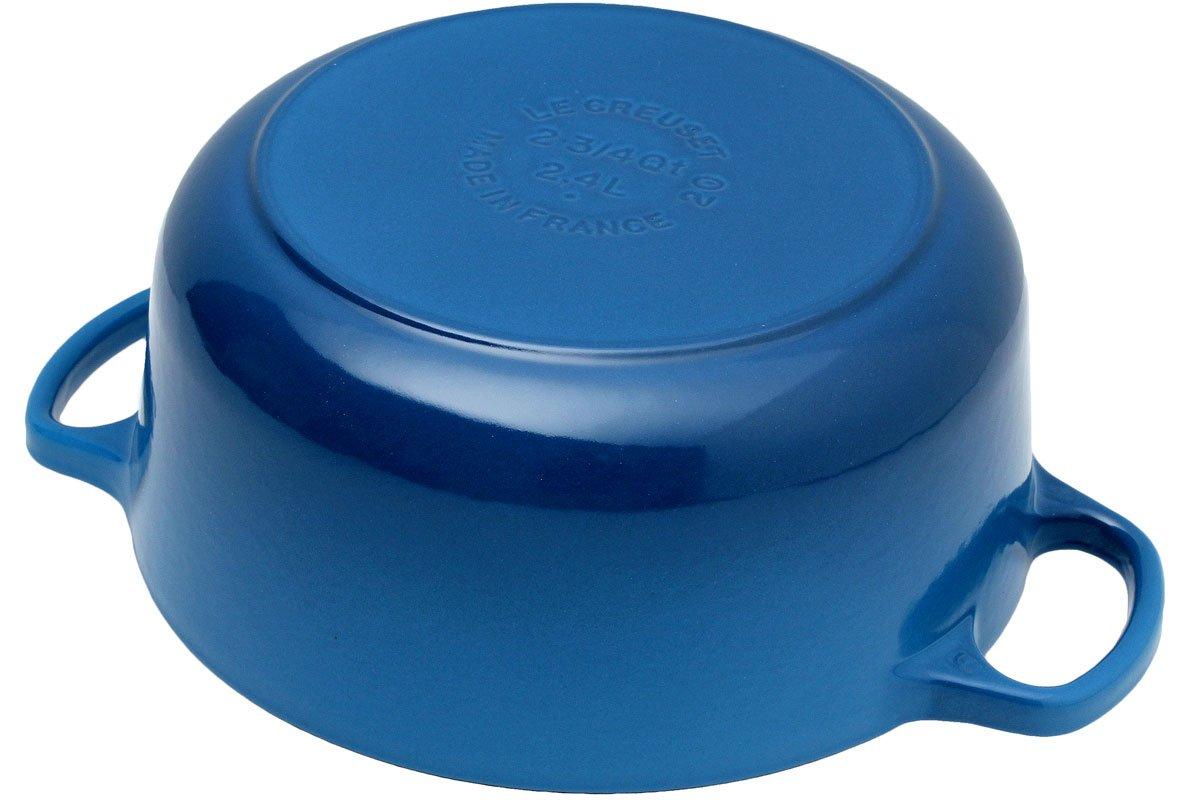 Le Creuset casserole-cocotte 20cm, 2,4 l blue | Advantageously
