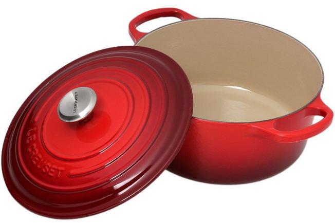 Le Creuset - Cocotte ronde en fonte émaillée 22cm/3.3L - Pour la cuisson >