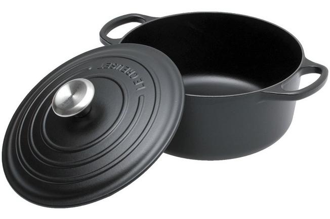 Le Creuset casserole-cocotte cm, 4.2 black | Advantageously shopping at Knivesandtools.com