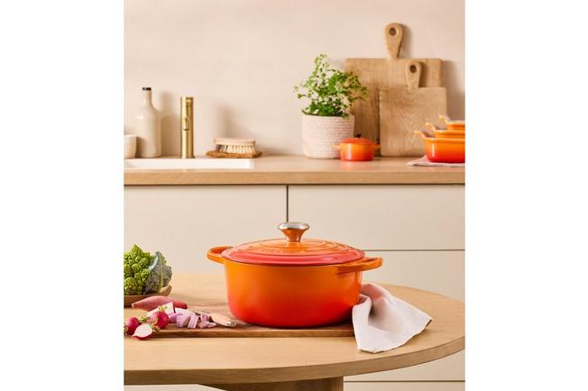 Image for Le Creuset casserole - cocotte 24 cm, 4.2 L orange