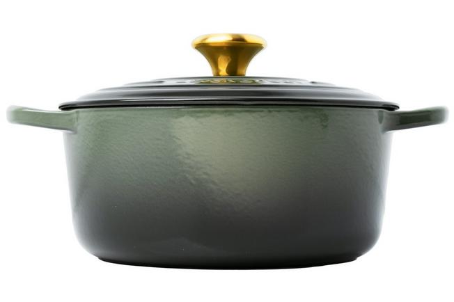 Afbeelding voor Le Creuset Signature 21177241734441 Thyme, braadpan/cocotte, 24 cm, 4,2L