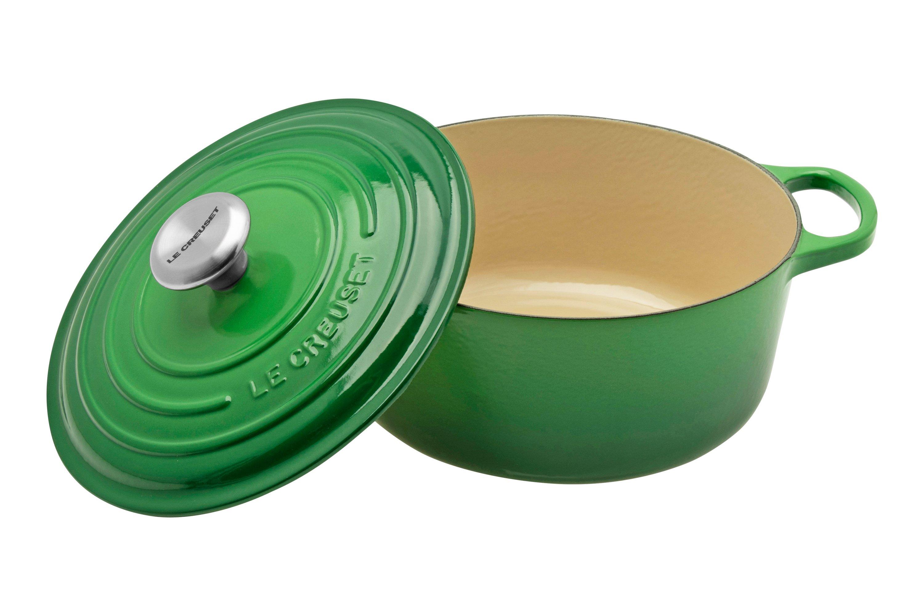 passie Voorstel trommel Le Creuset braadpan - cocotte 24 cm, 4,2L groen | Voordelig kopen bij  knivesandtools.nl