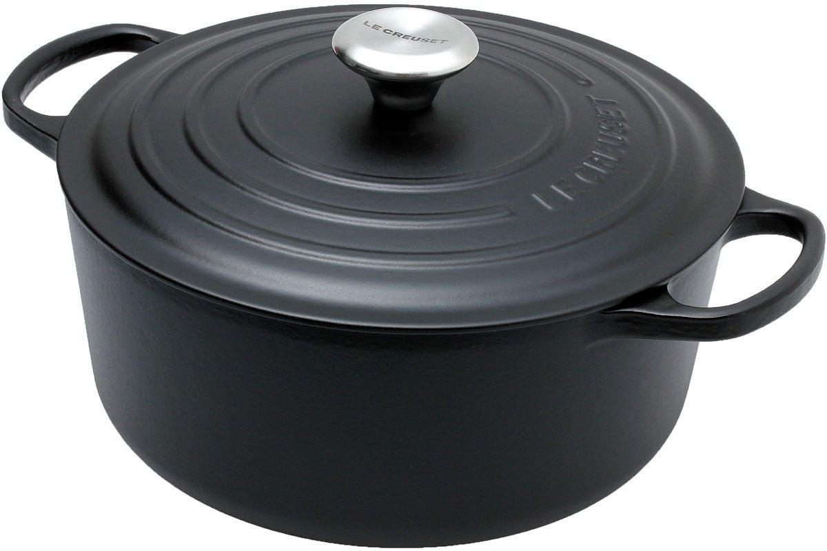 worst Absorberend slijm Le Creuset braadpan - cocotte 26cm, 5,3L zwart | Voordelig kopen bij  knivesandtools.nl