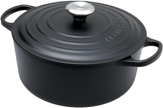 vergroting Bezwaar temperen Le Creuset braadpan - cocotte 26cm, 5,3L zwart | Voordelig kopen bij  knivesandtools.nl