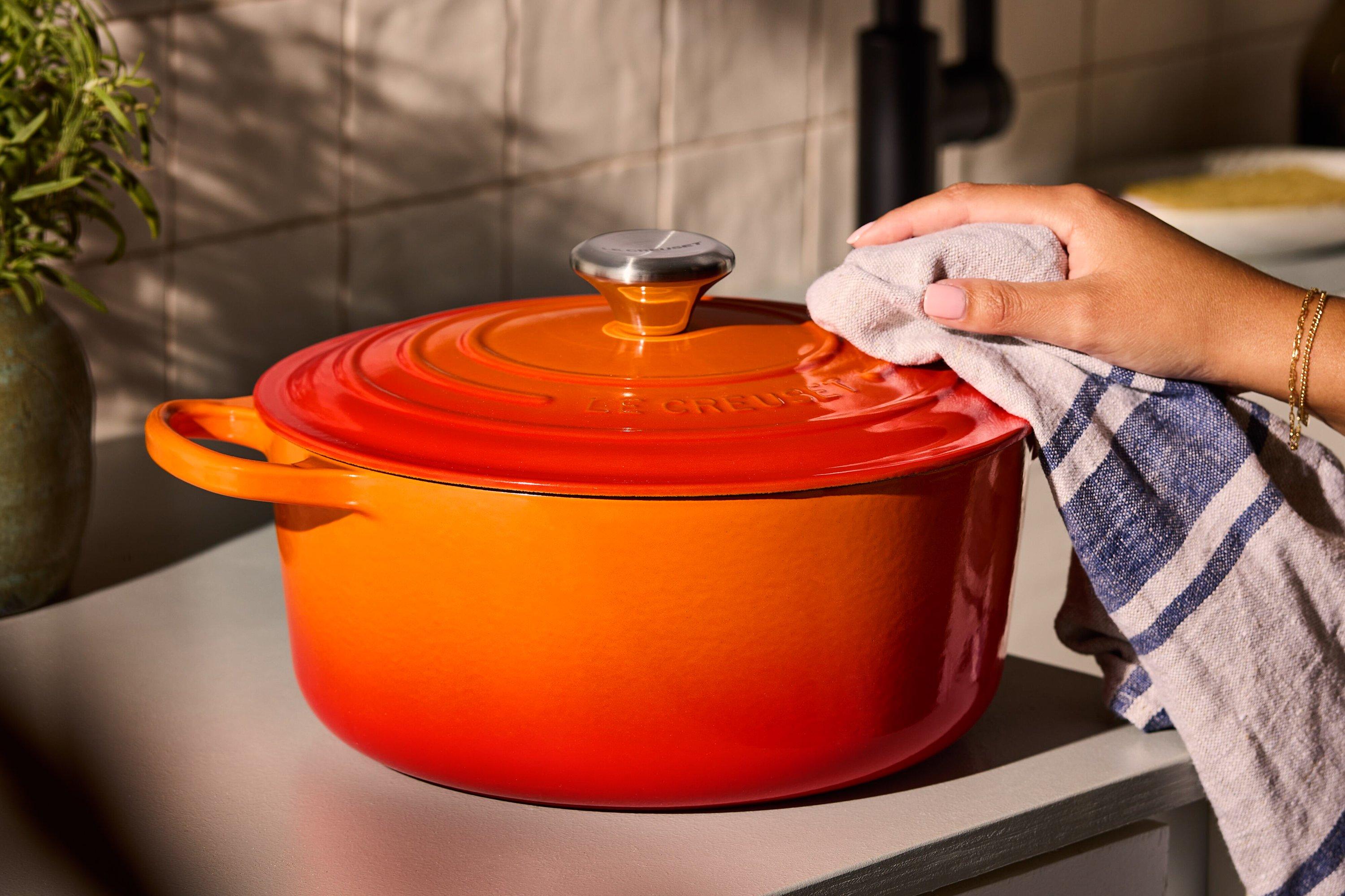 Le Creuset casserole-cocotte 26cm, 5,3 l orange | Advantageously