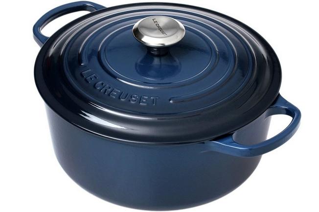 Le Creuset - cocotte 26cm, 5,3L blauw | kopen bij