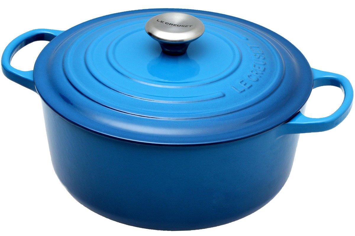 Le Creuset casserole-cocotte 26cm, 5,3 l blue | Advantageously shopping ...