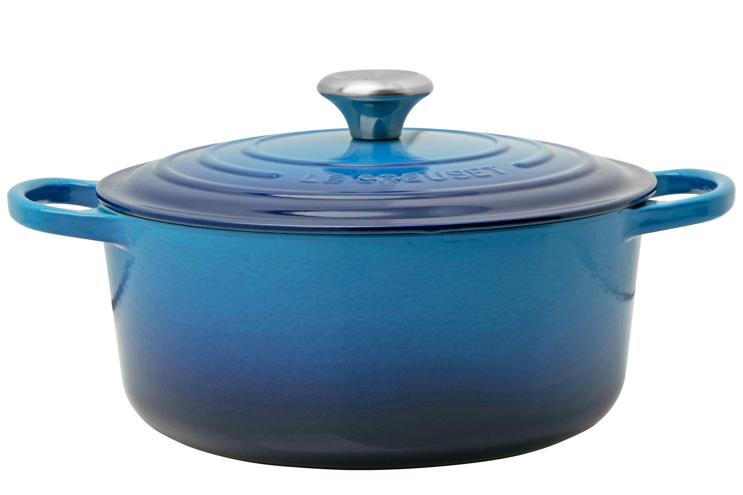 Le Creuset Signature round casserole, 21177262202430 azure 26 cm, 5.3 L