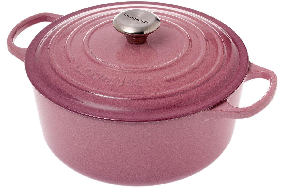 beneden Assimilatie Diplomatieke kwesties Le Creuset Signature braadpan - cocotte 26cm, 5,3L mauve pink | Voordelig  kopen bij knivesandtools.nl