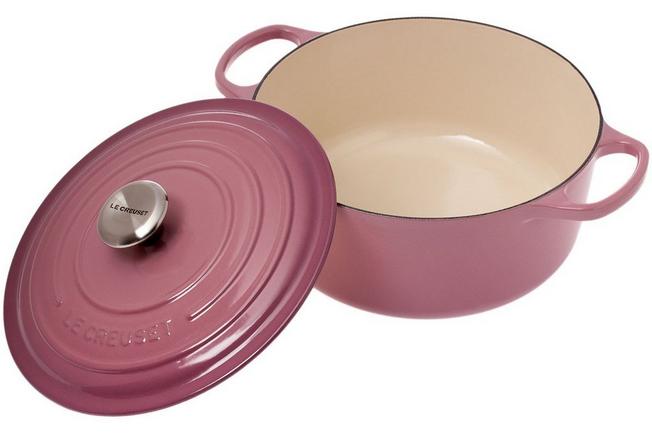 Le Creuset Signature Cocotte Oval 25 Cm Shell Pink New Unused Sale Japan  F/S