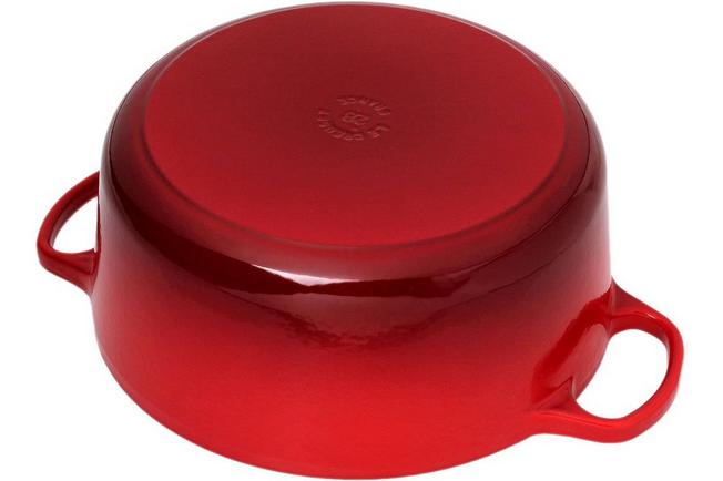 Peru Vanaf daar Het spijt me Le Creuset braadpan - cocotte 28cm, 6.7L rood | Voordelig kopen bij  knivesandtools.nl