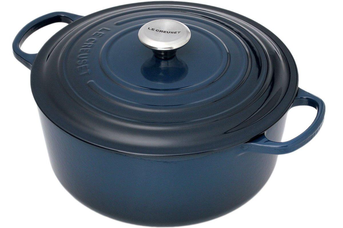 Cocotte Le Creuset 28 cm, 6,7 L bleu Achetez à prix avantageux chez knivesandtools.be