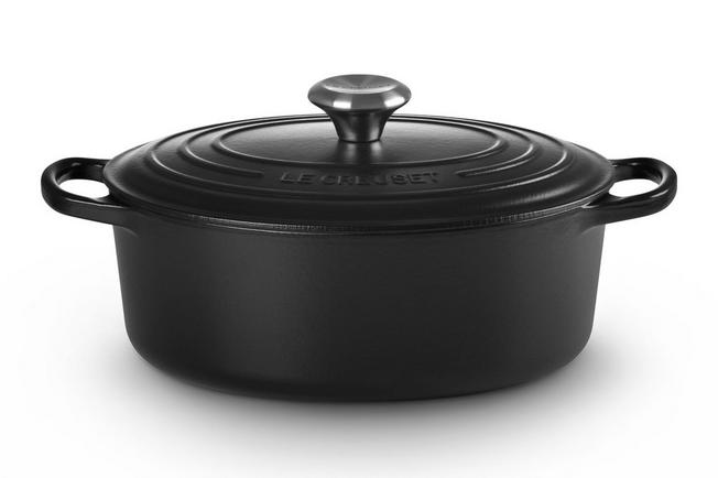 Imagen para Le Creuset cocotte - cazuela ovalada 27cm, 4,1L negro