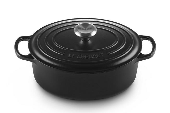 Imagen para Le Creuset cocotte - cazuela ovalada 27cm, 4,1L negro