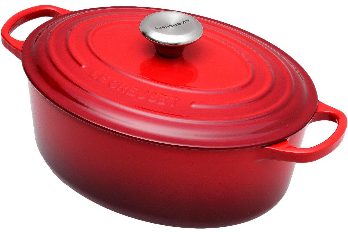 Cocotte ovale Le Creuset 27 cm, 4,1 L bleu  Achetez à prix avantageux chez  knivesandtools.be