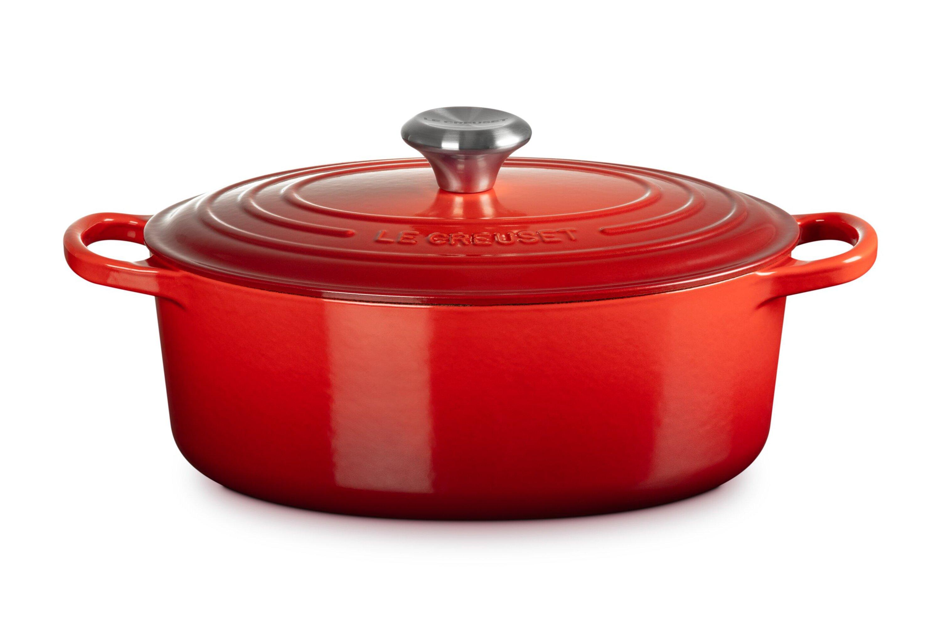 Le Creuset casserole-cocotte oval 27cm, 4,1 l red | Advantageously