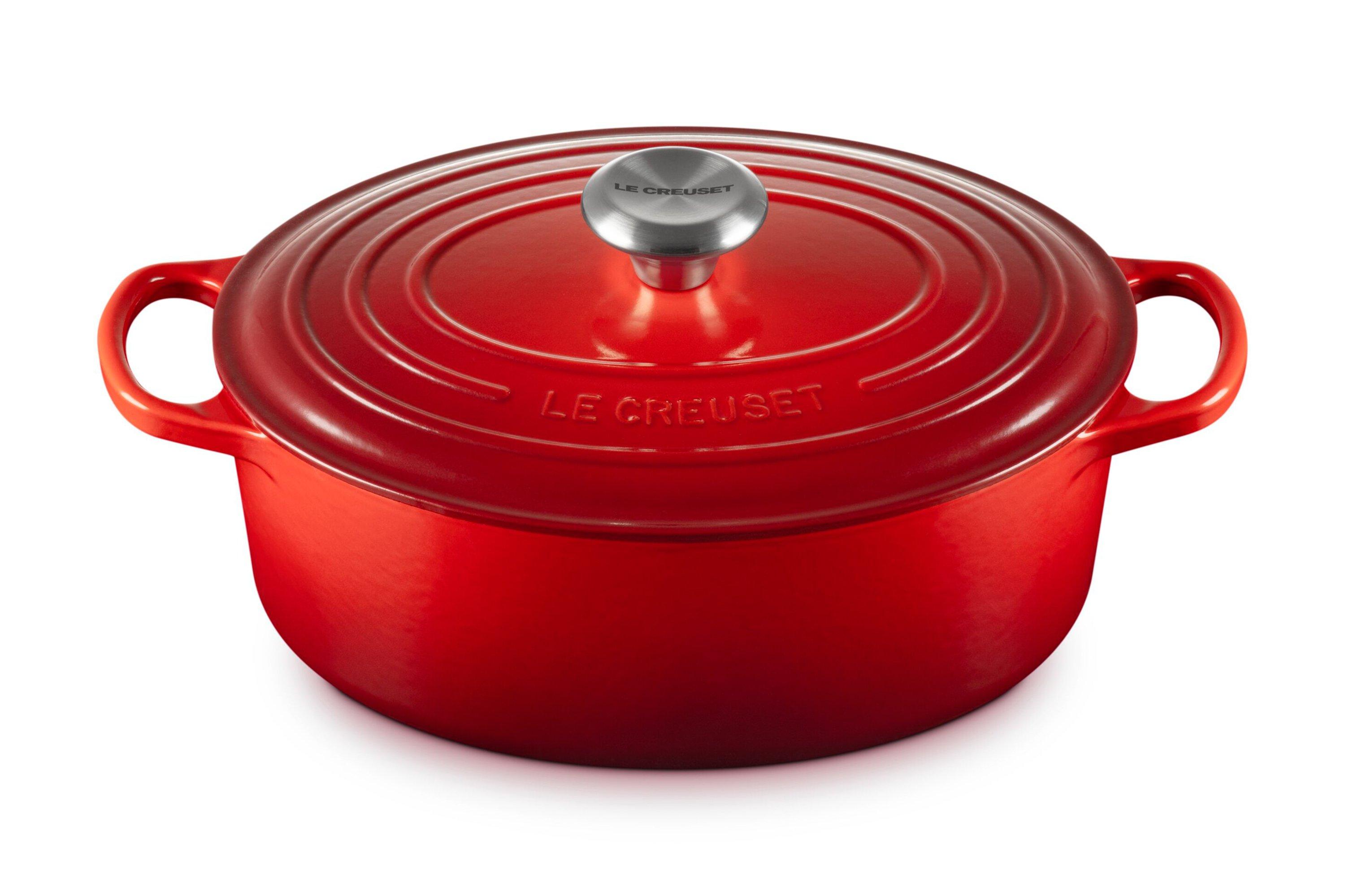 Le Creuset casserole-cocotte oval 27cm, 4,1 l red | Advantageously