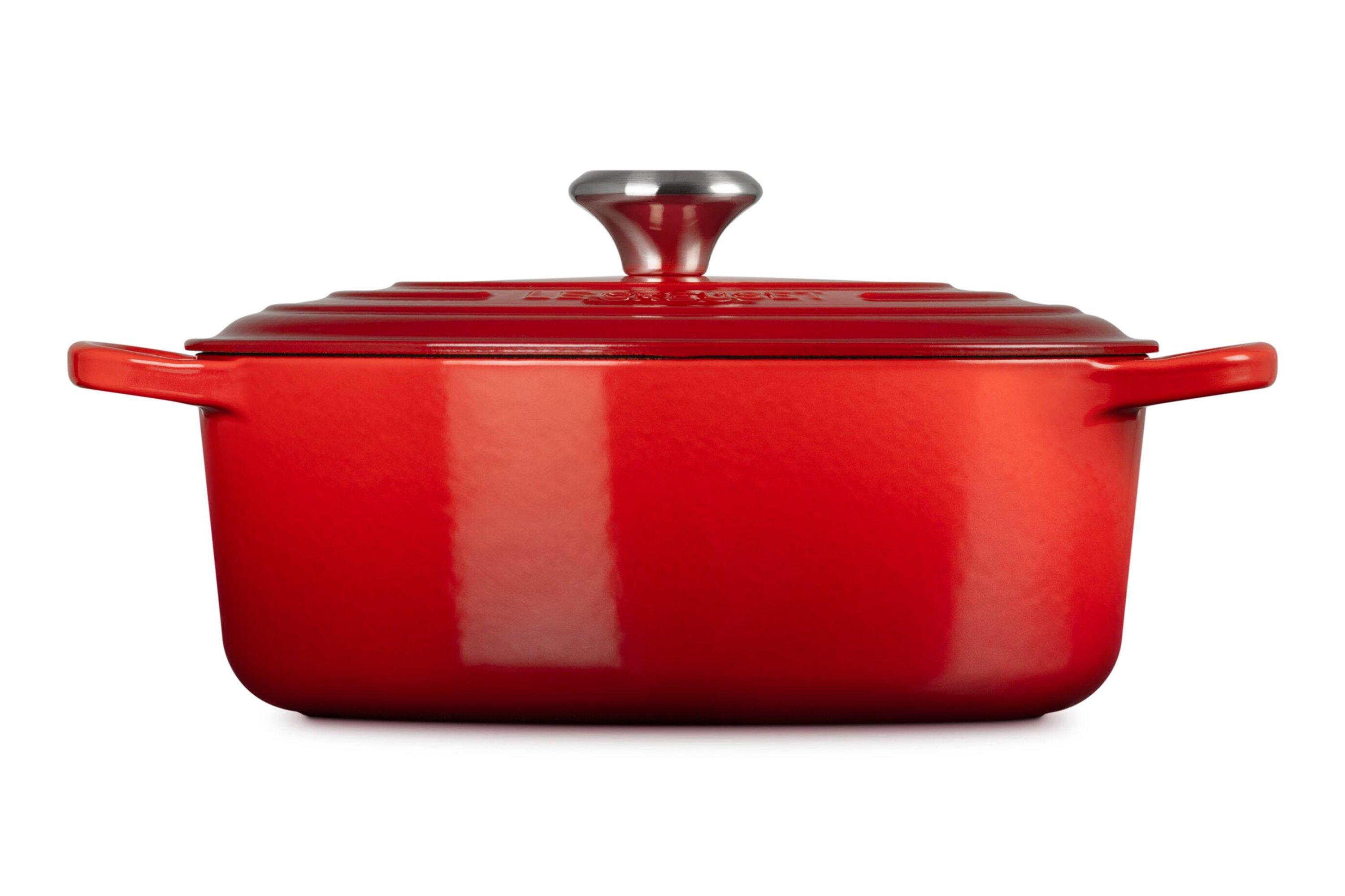 Le Creuset casserole-cocotte oval 27cm, 4,1 l red | Advantageously
