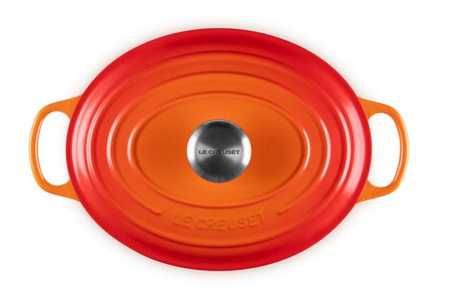 Afbeelding voor Le Creuset braadpan - cocotte ovaal 27cm, 4,1L oranje
