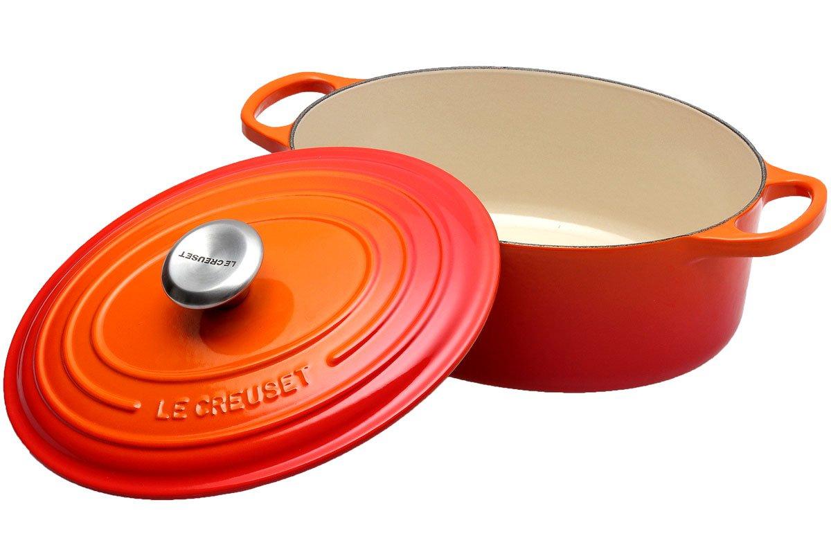 Le Creuset casserolecocotte oval 27cm, 4,1 l orange Advantageously