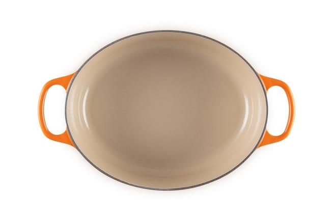 Afbeelding voor Le Creuset braadpan - cocotte ovaal 27cm, 4,1L oranje