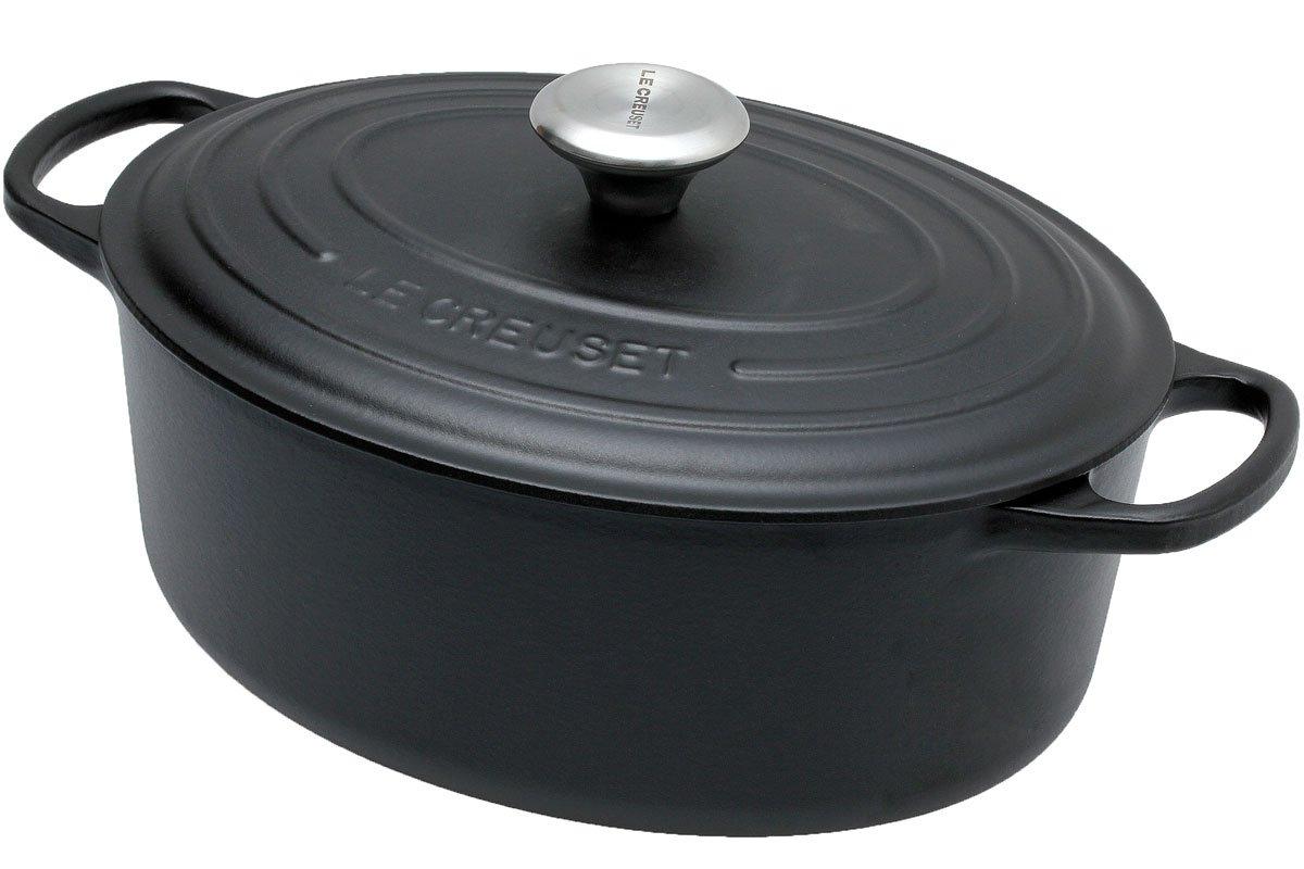 water Geval donker Le Creuset braadpan - cocotte ovaal 29cm, 4,7L zwart | Voordelig kopen bij  knivesandtools.nl