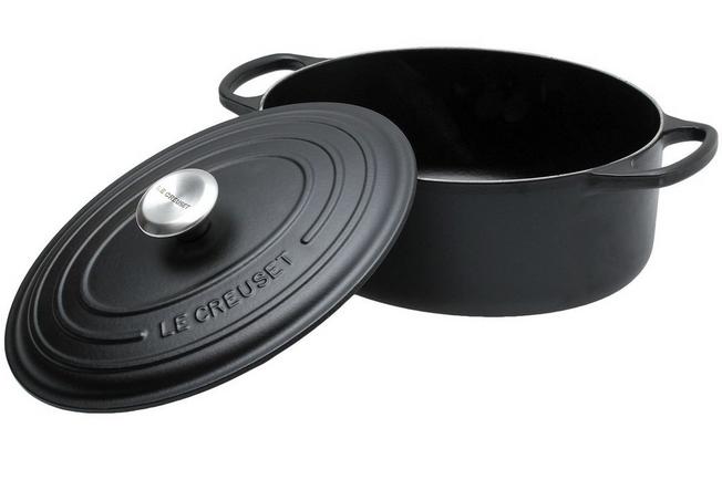 Le Creuset casserole-cocotte oval 29cm, 4,7 l black