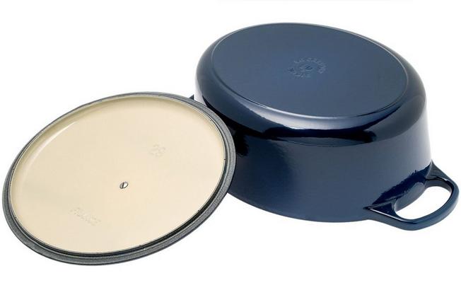Image for Le Creuset cast iron casserole dish oval 29 cm, 4,7L ink blue
