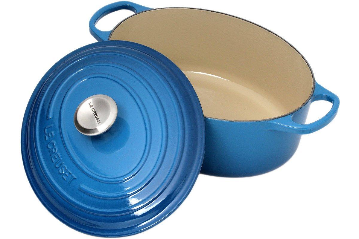 Cocotte ovale Le Creuset 29 cm, 4,7 L rouge  Achetez à prix avantageux  chez knivesandtools.be