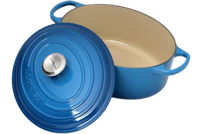 Cocotte ovale Le Creuset 29 cm, 4,7 L noir  Achetez à prix avantageux chez