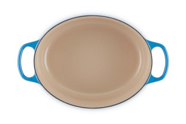 Image for Le Creuset Signature oval casserole, 21178292202430 azure 29 cm, 4.7 L
