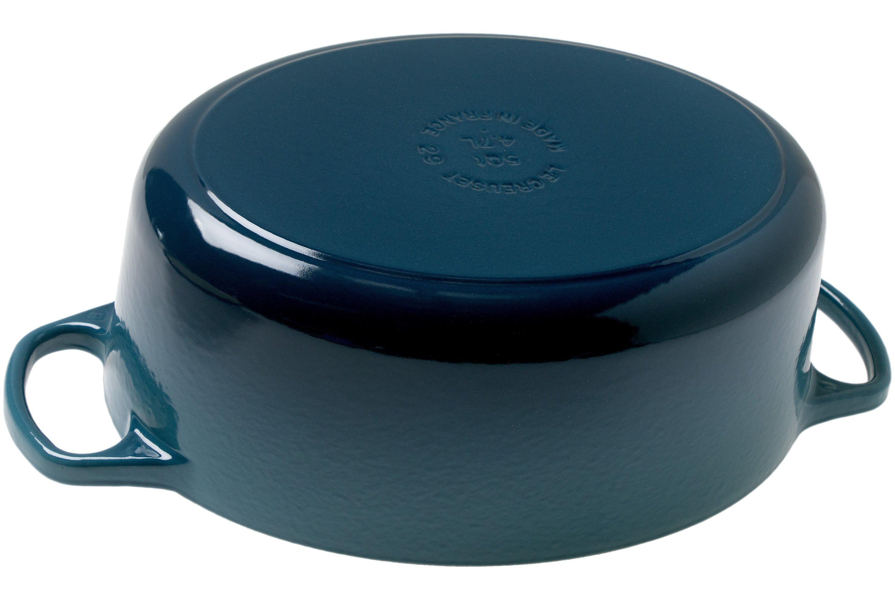 Le Creuset casserole- cocotte oval 29cm, 4.7L navy