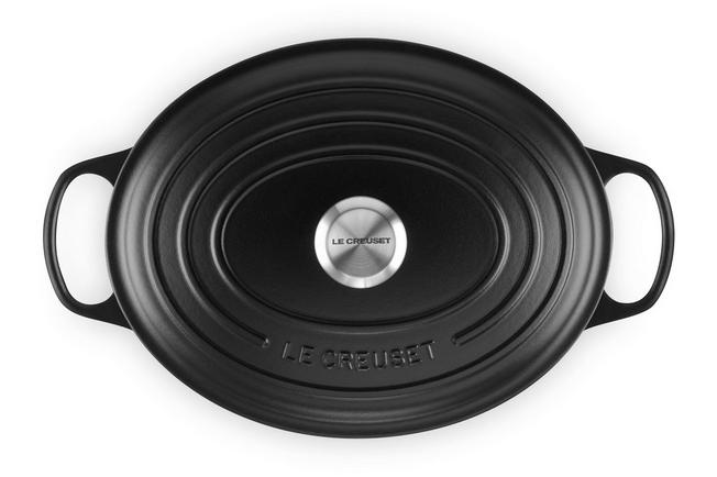 Bild für Le Creuset Bräter/Cocotte oval 31 cm, 6,3 l schwarz