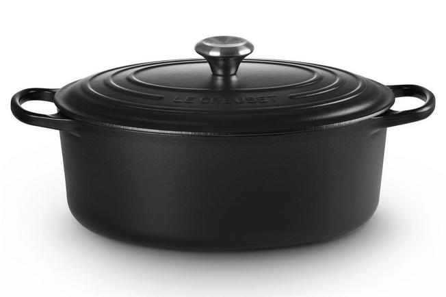 Bild für Le Creuset Bräter/Cocotte oval 31 cm, 6,3 l schwarz