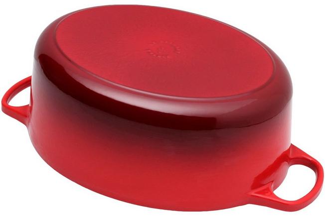 Cocotte en fonte émaillée ovale 31 cm rouge - Le Creuset