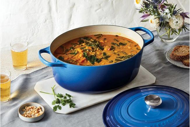 Bild für Le Creuset Signature Cocotte 21178312202430 Azure, 31cm, 6,3 L, Bratpfanne oval