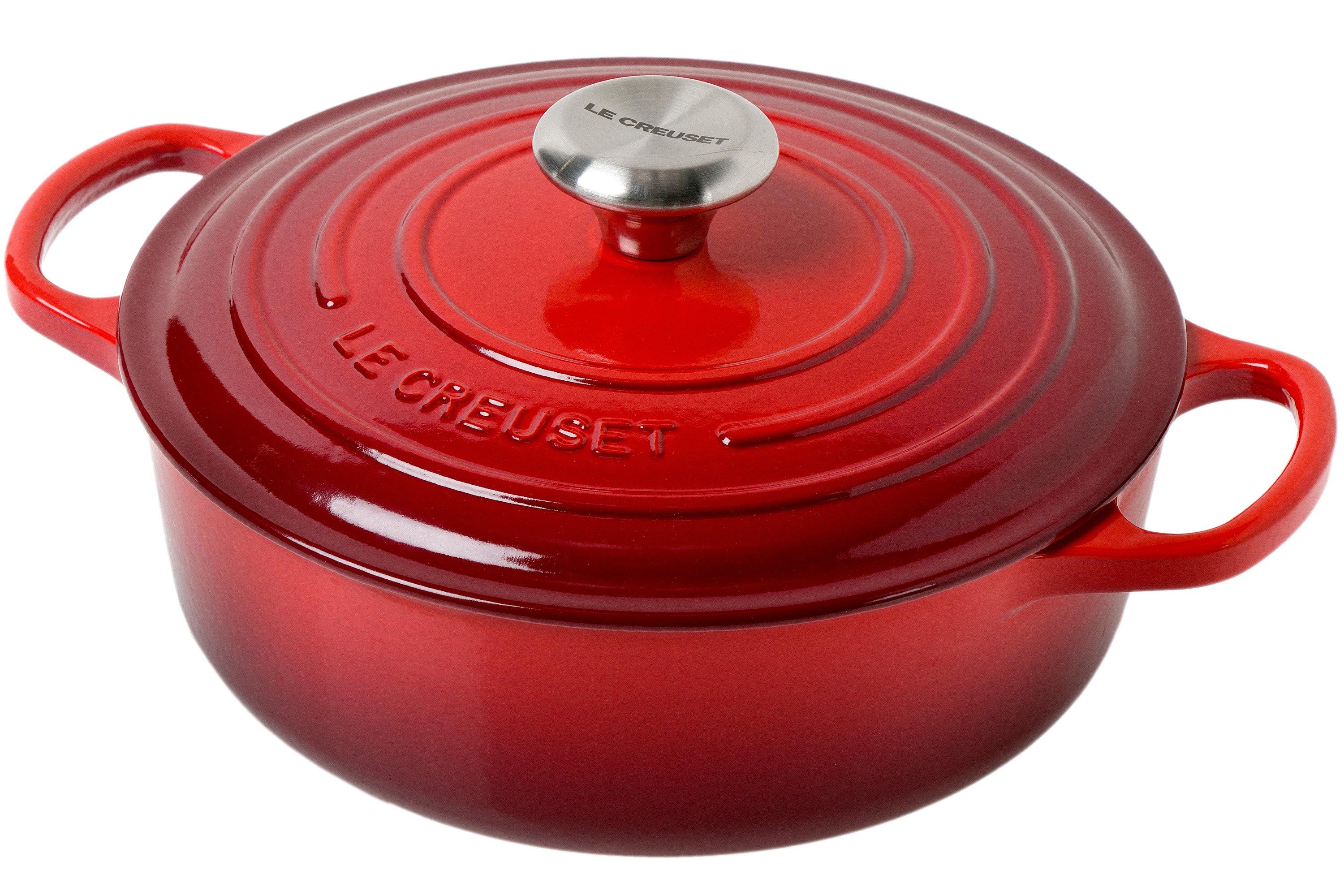 Le Creuset Signature faitout 24 cm, 3.1L rouge cerise Achetez à prix