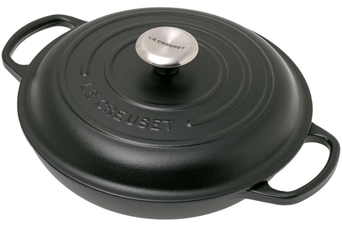 Le Creuset Campagnards casserole 26 cm, 2.2 L black Advantageously