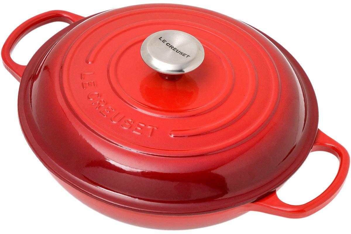 Le Creuset Campagnards casserole 26 cm, 2.2 L red Advantageously