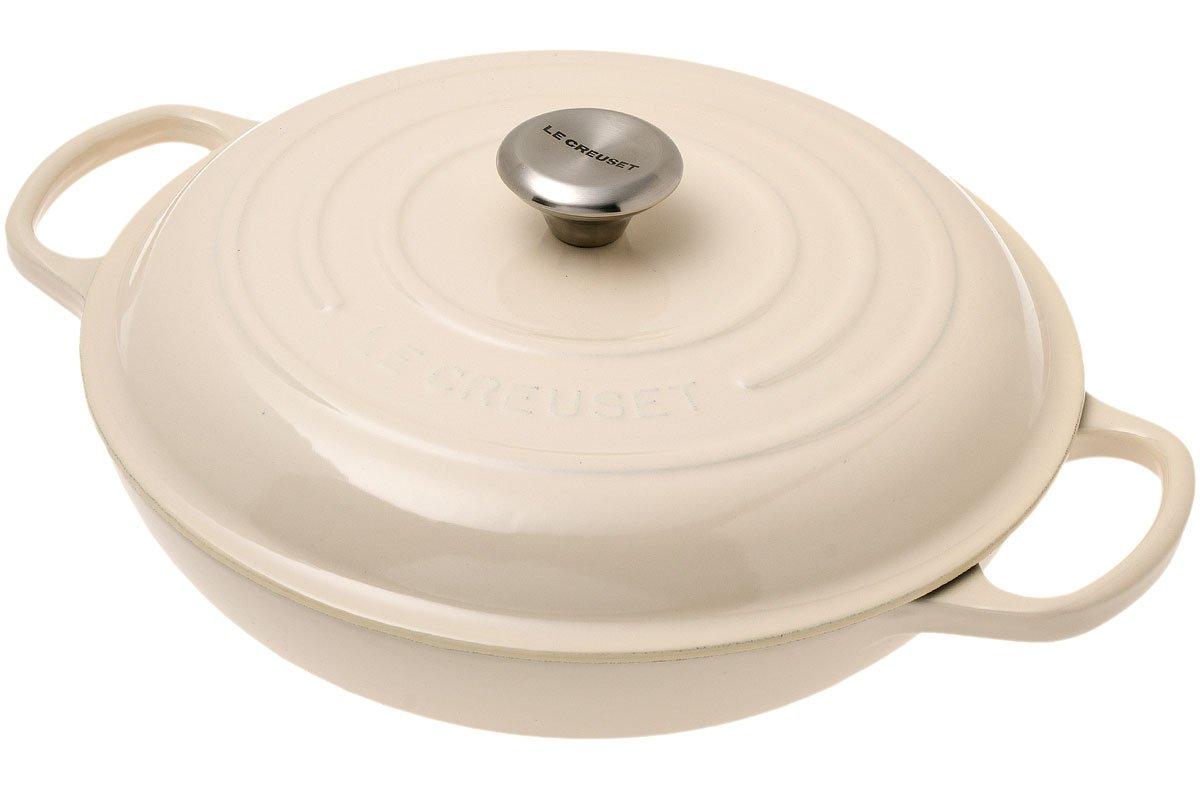 wol Afhaalmaaltijd winkel Le Creuset Campagnards casserole 30 cm, 3,5L cream | Advantageously  shopping at Knivesandtools.com