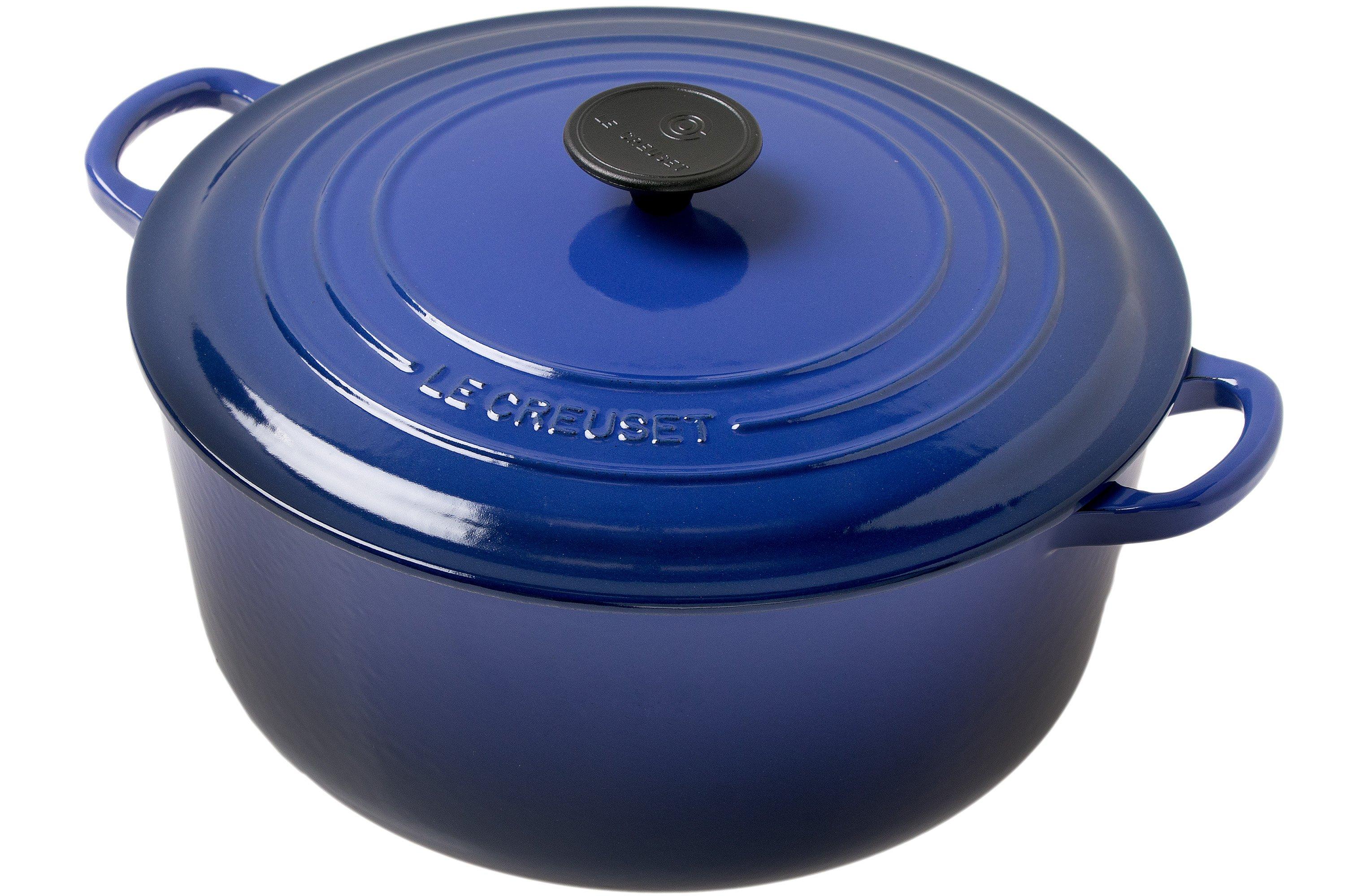 eb leeuwerik worstelen Le Creuset Tradition 25001286302461 casserole 28 cm, blue | Advantageously  shopping at Knivesandtools.com