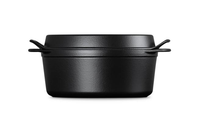 Imagen para Le Creuset Doufeu cazuela ovalada de hierro fundido, 32 cm, 7,2L negro
