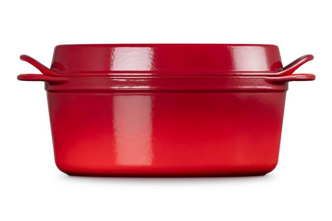 Image for Le Creuset Doufeu cast-iron casserole oval, 32 cm, 7.2L red