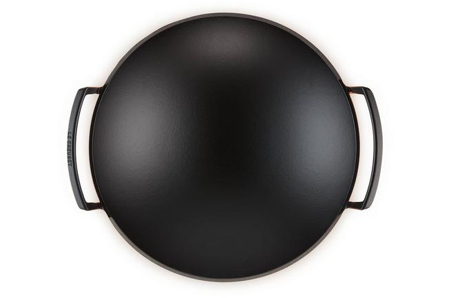 Imagen para Le Creuset La Fonte wok esmaltado 36 cm, naranja