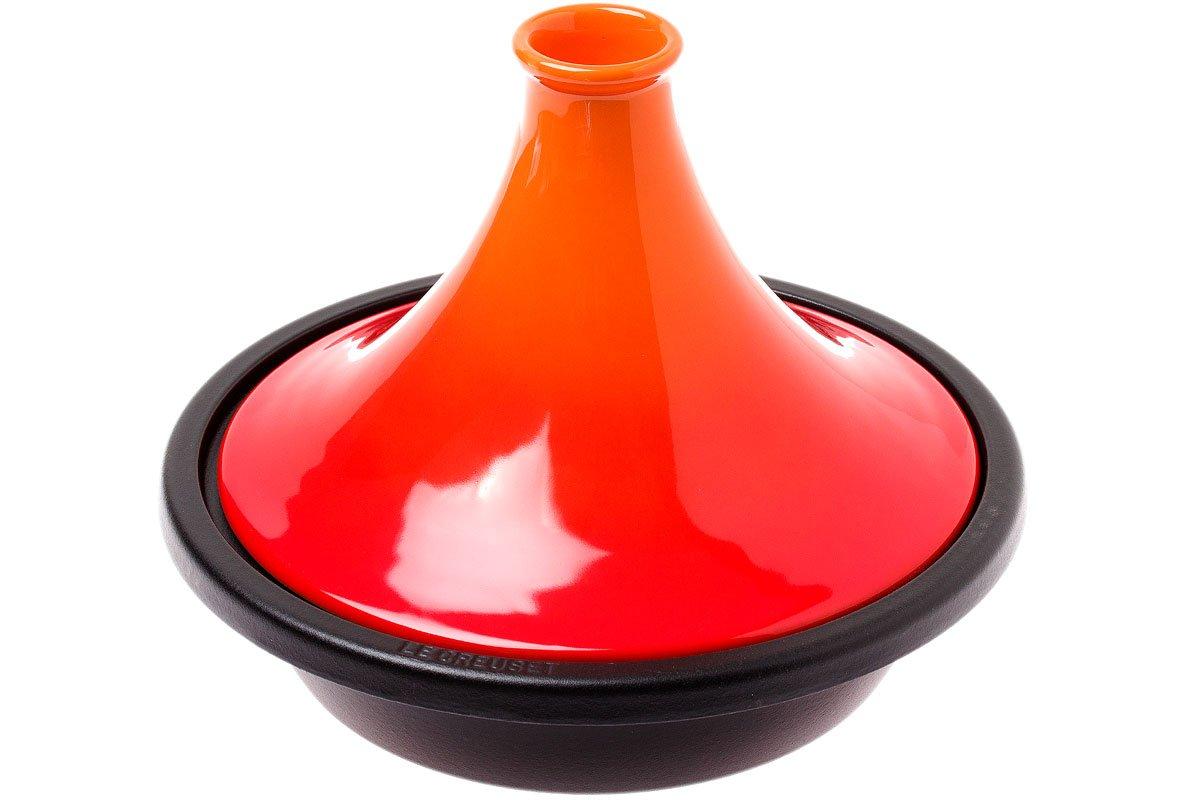Le Creuset tajine 35 cm, 4,5L orange-rouge  Achetez à prix avantageux chez  knivesandtools.be