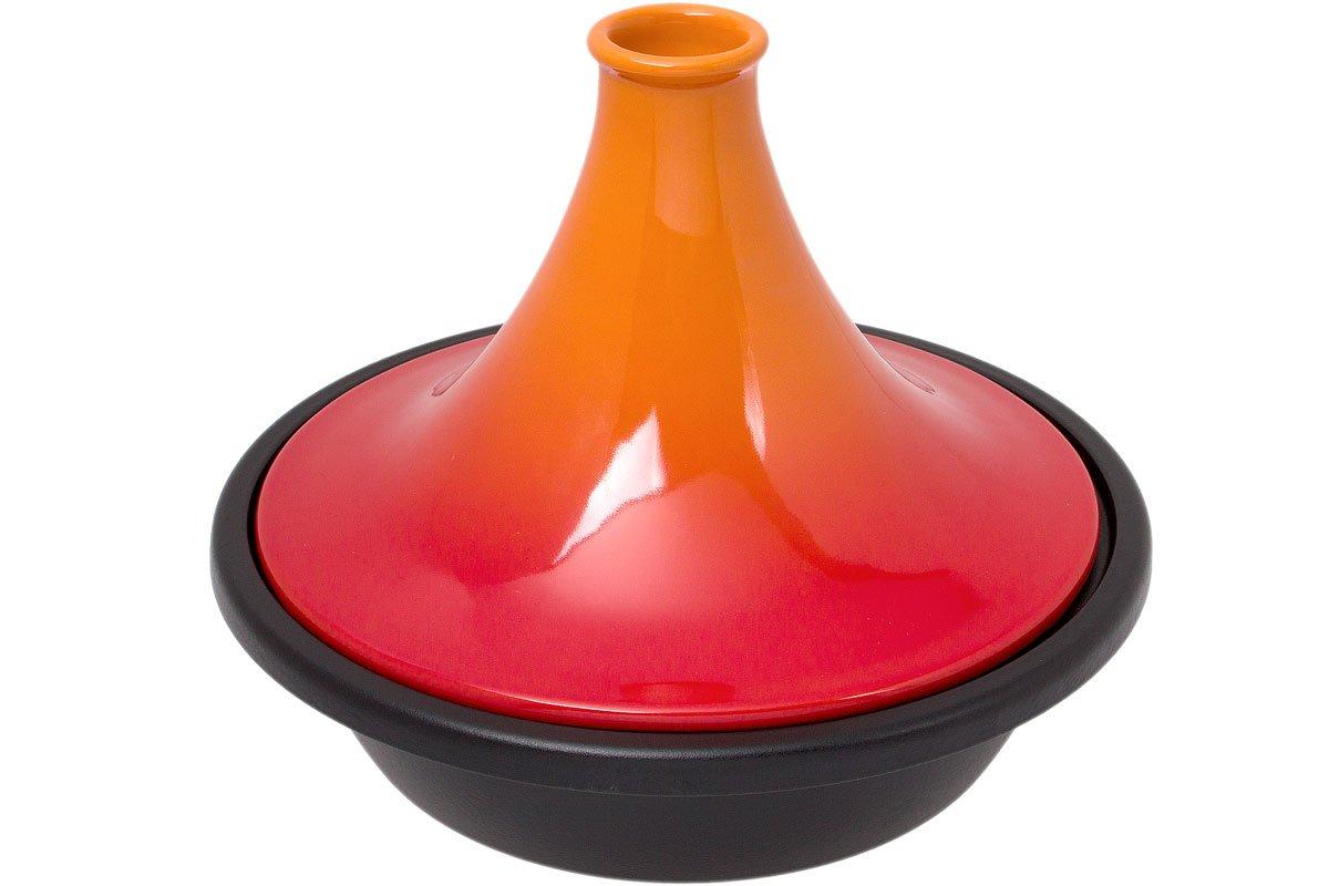 Le Creuset tagine 31 cm, 3,7 l orangered Advantageously shopping at
