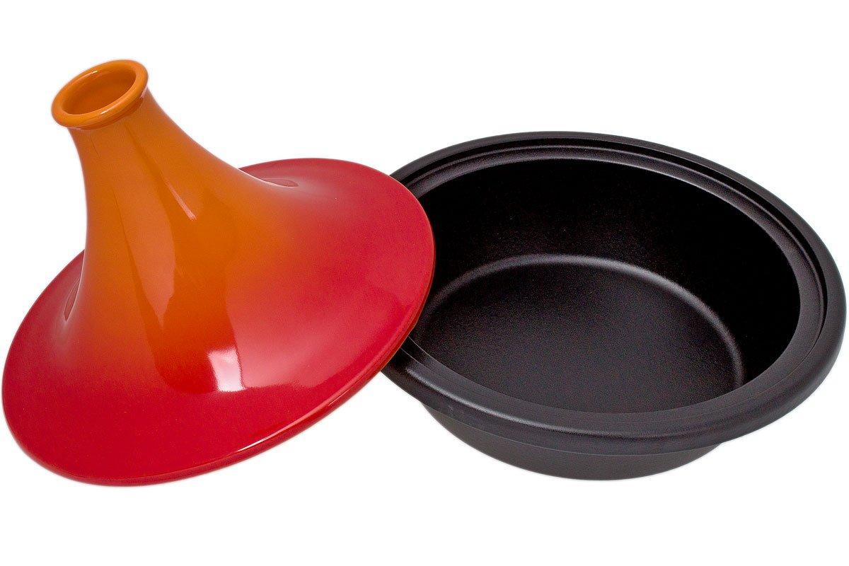 Le Creuset tagine 31 cm, 3,7 l orangered Advantageously shopping at